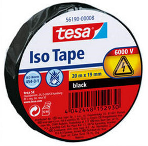 Tesa 56190-00008 - 20 m - Schwarz - 19 mm