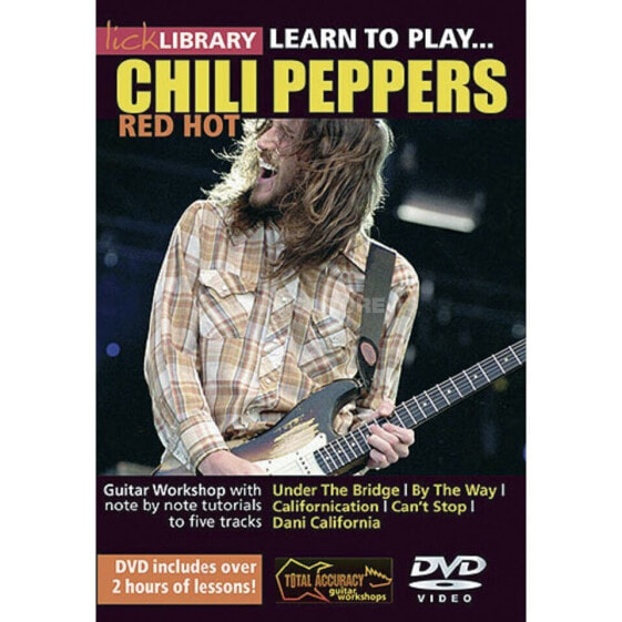 Roadrock International Lick Library: Learn To Play Red Hot Chili Peppers DVD