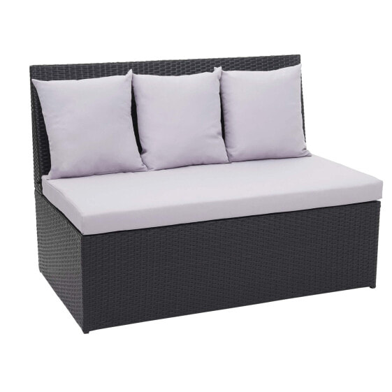 Садовый диван MCW Poly-Rattan 2er Sofa G16