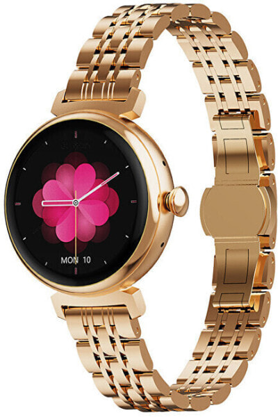 AMOLED Smartwatch DM70 – Gold – Gold