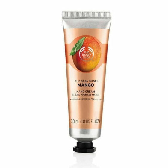 The Body Shop Mango Hand Cream   Увлажняющий и смягчающий крем для рук с ароматом манго 30 мл