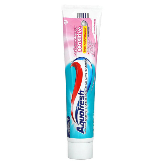 Triple Protection Fluoride Toothpaste, Maximum Strength Sensitive, Smooth Mint, 5.6 oz (158.8 g)