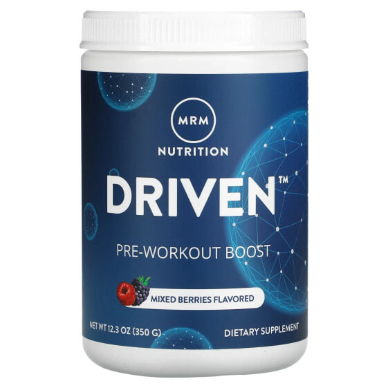 Предтренировочный комплекс MRM Nutrition DRIVEN, Кровавый апельсин, 350 г