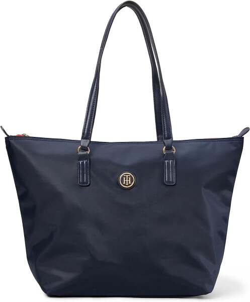 Tommy Hilfiger Damen Shopper, Ref.: AW0AW04302, Farbe: black, 90% Polyamid, 10% Polyurethan