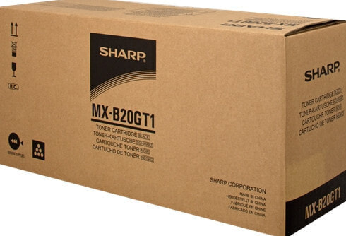 Sharp MXB20GT1 - 8000 pages - Black - 1 pc(s)