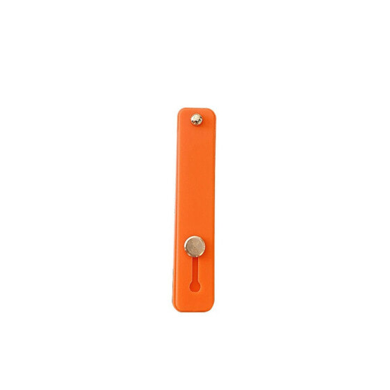 Самоклеящийся держатель для телефона Hurtel с ремешком оранжевый