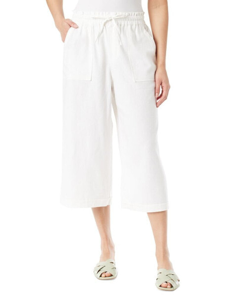 Women's Rainey Linen-Blend Pull-On Pants