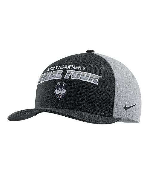 Men's Black UConn Huskies 2023 NCAA Men's Basketball Tournament March Madness Final Four Regional Champions Locker Room Adjustable Hat