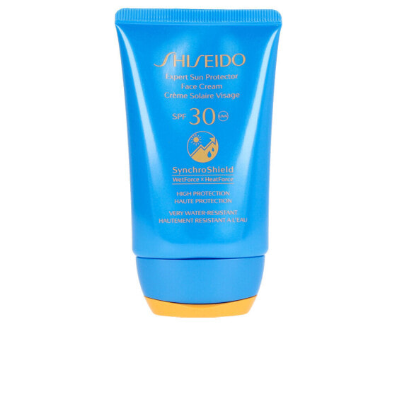 Shiseido Expert Sun Protector Face Cream SPF30 Водостойкий солнцезащитный крем для лица 50 мл