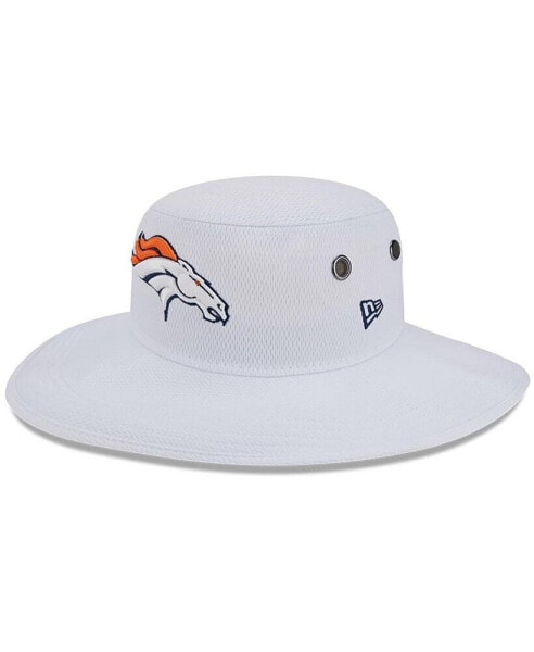 Men's White Denver Broncos 2023 NFL Training Camp Panama Bucket Hat
