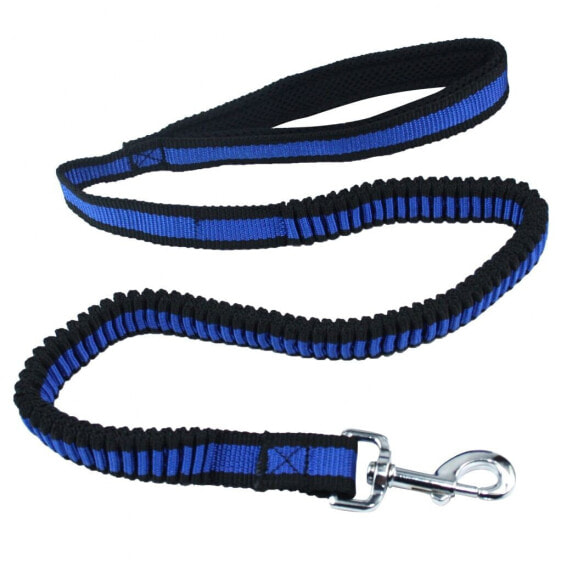 Pet Nova Smycz L-bungee Blue 2.5/120-180cm