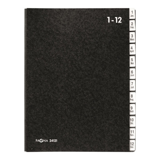 Pagna 24121-04 - Black - Hardboard - Polypropylene (PP) - A4 - 265 mm - 20 mm - 340 mm