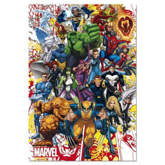 MARVEL 500 Pieces Heroes Puzzle