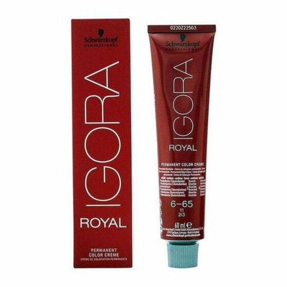 Постоянная краска Schwarzkopf Igora Royal Nº 6-65 (60 ml)