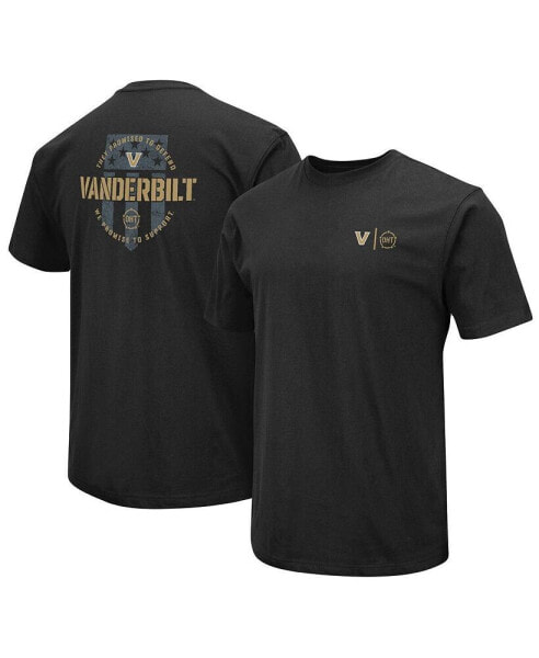 Men's Black Vanderbilt Commodores OHT Military-Inspired Appreciation T-shirt