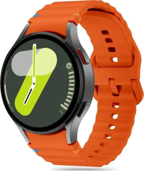 Tech-Protect TECH-PROTECT SILICONE SPORT SAMSUNG GALAXY WATCH 4 / 5 / 5 PRO / 6 / 7 / FE ORANGE