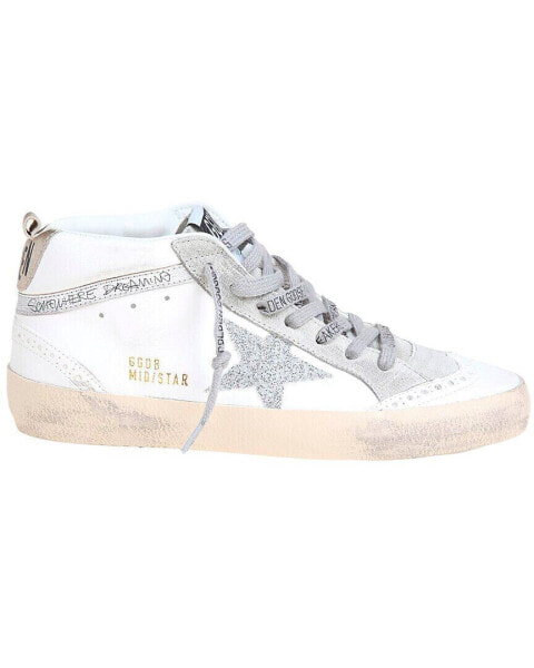 Golden Goose Mid Star Leather Sneaker Women's