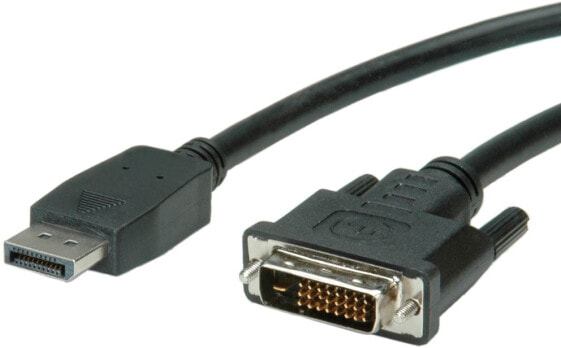 VALUE 11.99.5619 - 1.5 m - DisplayPort - DVI - Male - Male - Straight