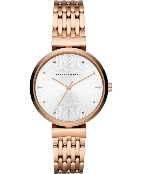 Часы ARMANI EXCHANGE Zoe Rose Gold-Tone