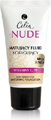 Celia Nude Make- Up fluid matujaco-korygujący 03 beż 30 ml