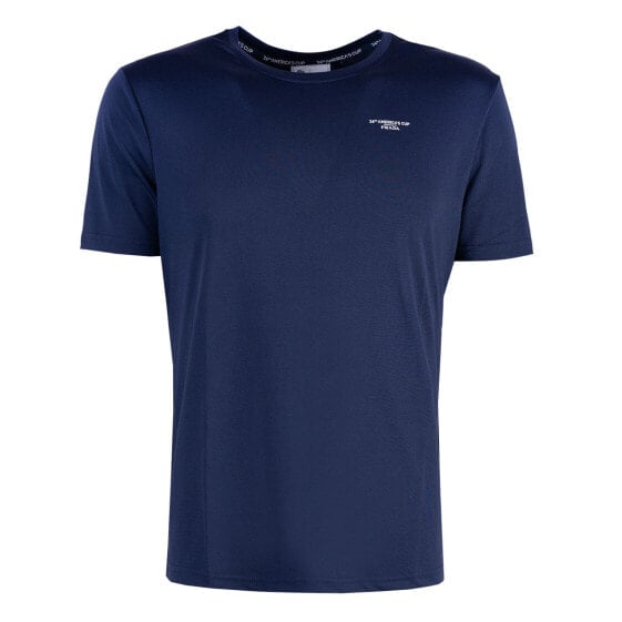 Мужская футболка повседневная синяя однотонная North Sails x Prada T-shirt "Mistral"