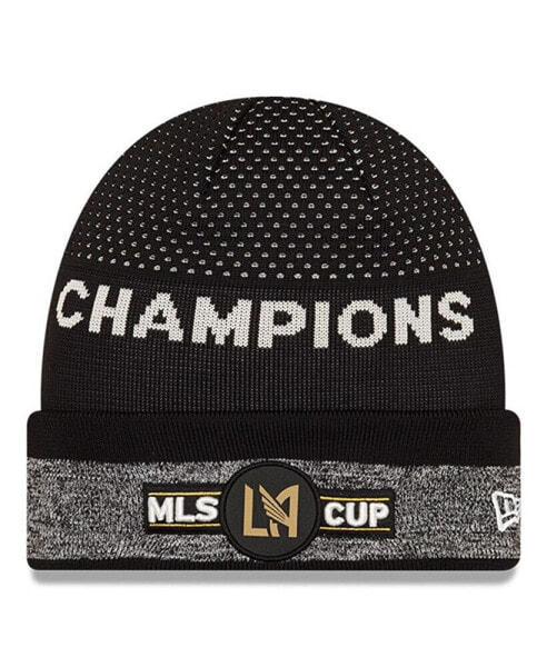 Men's Black LAFC 2022 MLS Cup Champions Locker Room Knit Hat