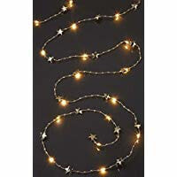 Hellum 521597 - Light decoration chain - Transparent - Star - 20 lamp(s) - LED - Warm white