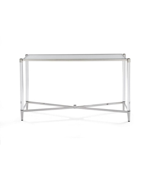 Marilyn 29" Stainless Steel Console Table