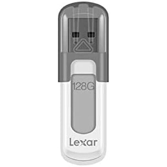 USВ-флешь память Lexar JumpDrive V100 Белый Белый/Серый 128 Гб