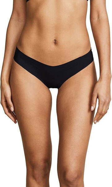 Commando 261537 Women's Classic Solid Thong Black Underwear Size M