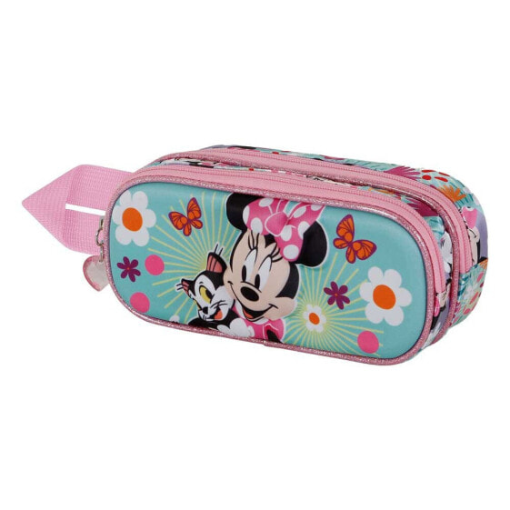 KARACTERMANIA Disney Minnie Mouse Figaro 3D Double Pencil Case