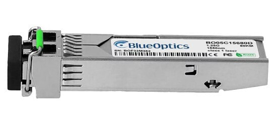 BlueOptics SFP-1000ZX-BO - Fiber optic - 1250 Mbit/s - SFP - LC - 80000 m - 1550 nm