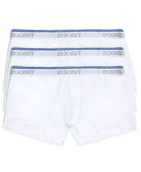 Men's Cotton Stretch 3 Pack No-Show Trunk