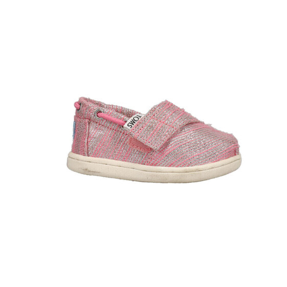 TOMS Bimini Slip On Infant Girls Size 4 M Flats Casual 10010050T