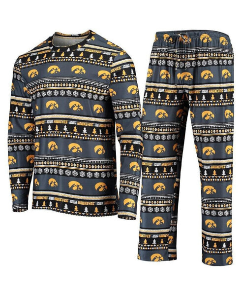 Пижама Concepts Sport Iowa Hawkeyes Ugly Sweater