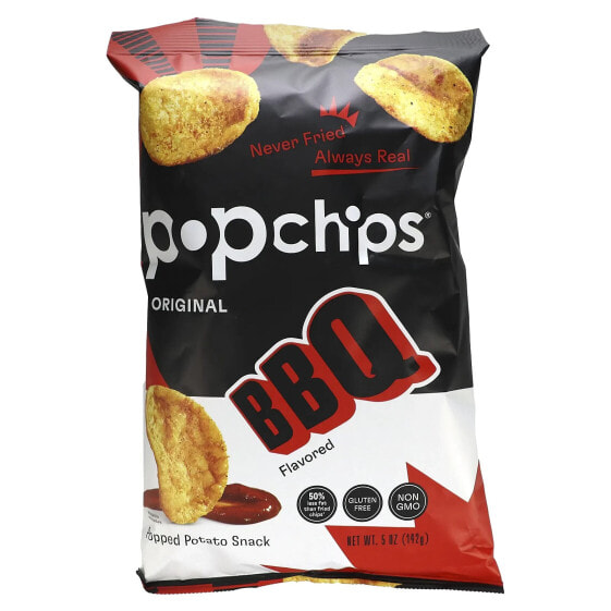 Чипсы Popchips Оригинальные, взрослый белый сыр, 142 г (5 унций)