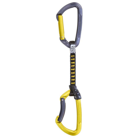 Альпинистский карабин Climbing Technology Set Lime + Fixit 12 см