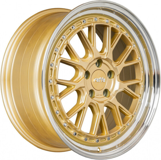 Raffa Wheels RS-03 gold polished 8.5x19 ET45 - LK5/112 ML66.6