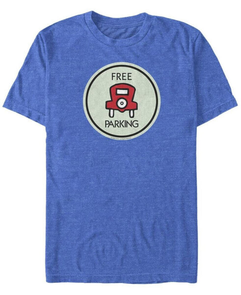 Men's Free Parking Short Sleeve Crew T-shirt