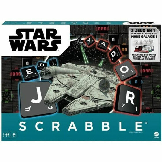 Детская настольная игра Mattel Star Wars Scrabble 10+ лет Французский