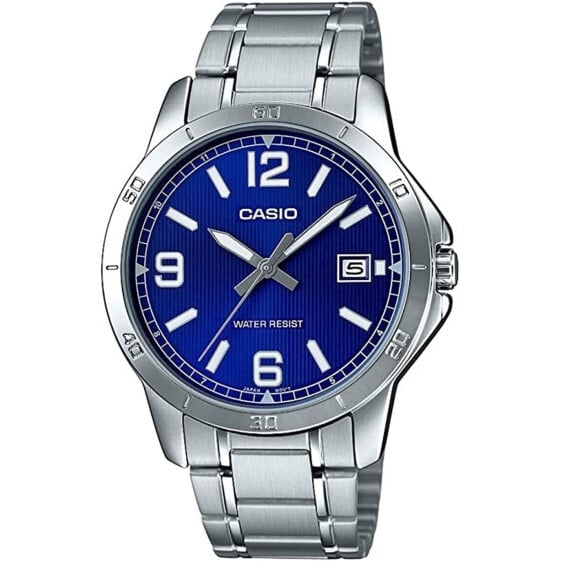 Мужские часы Casio Серебристый Синий