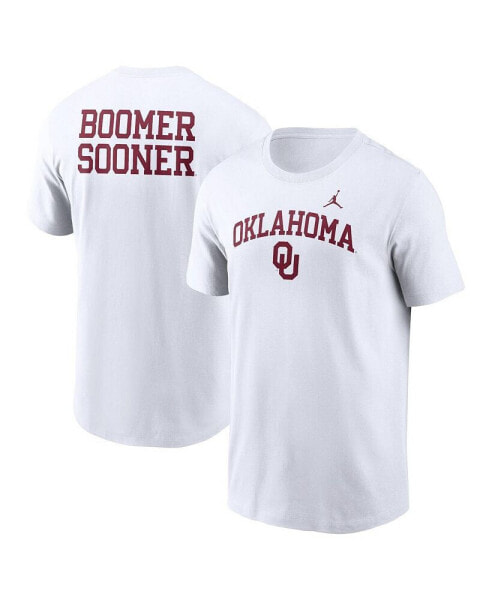 Men's White Oklahoma Sooners Blitz 2-Hit T-Shirt