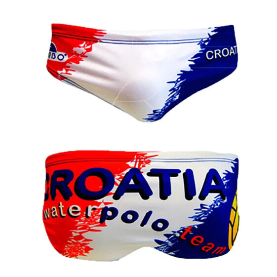 TURBO Croatia Waterpolo Swimming Brief