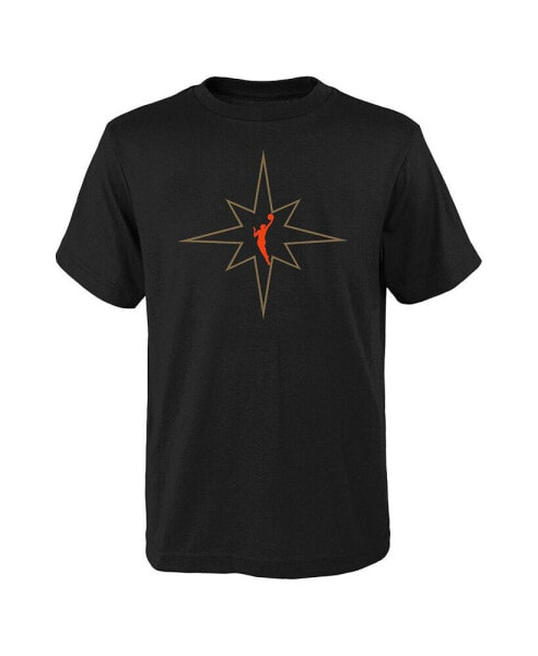 Big Boys Black 2023 WNBA All-Star Game Partial Logo T-shirt