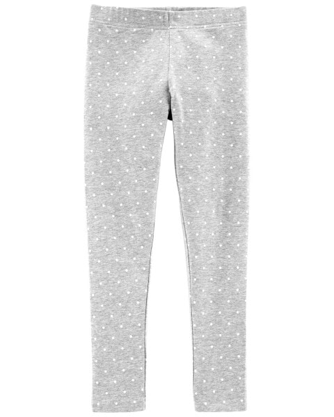 Kid Polka Dot Leggings 8