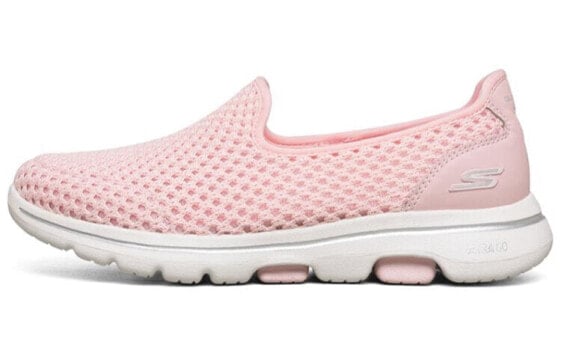 Кроссовки женские Skechers Gowalk 5 ортопедические розовые