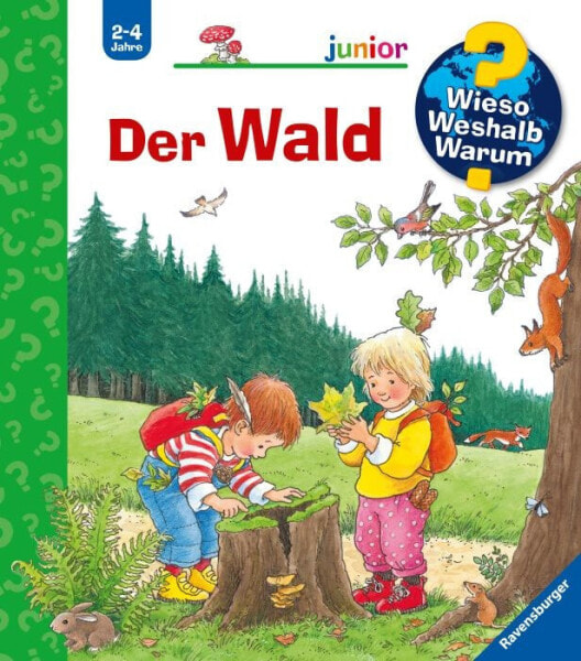 Детская художественная книга Ravensburger WWWjun6: Der Wald