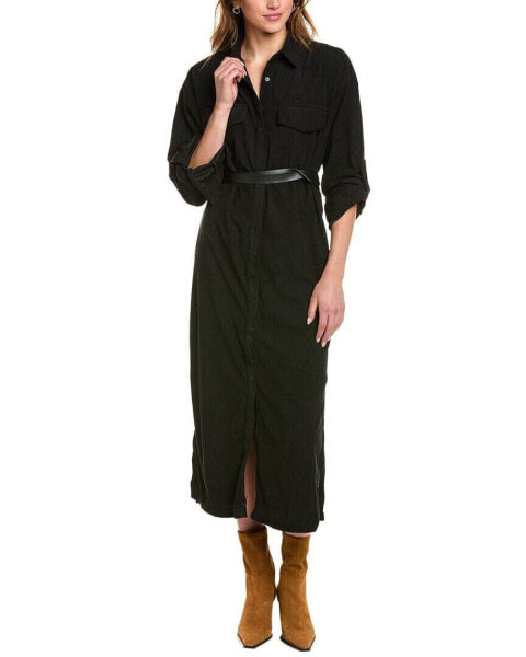 Marion Corduroy Midi Shirtdress Women's