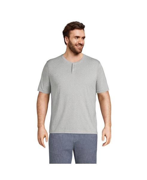 Big & Tall Short Sleeve Super-T Henley T-Shirt