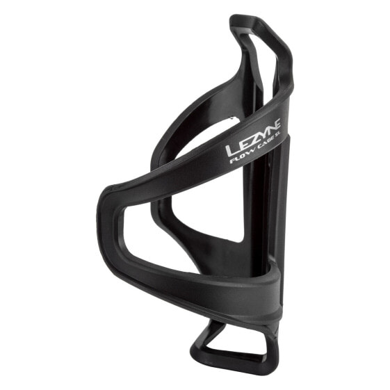 Lezyne Flow Bottle Cage Side Loader Left-hand: Black